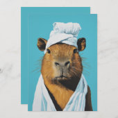 Capybara Spa Day Kaart (Voorkant / Achterkant)