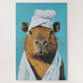 Capybara Spa Day Legpuzzel (Verticaal)