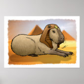 Capybara Sphinx Poster (Voorkant)