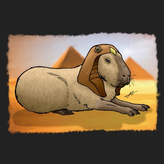 Capybara Sphinx T-shirt