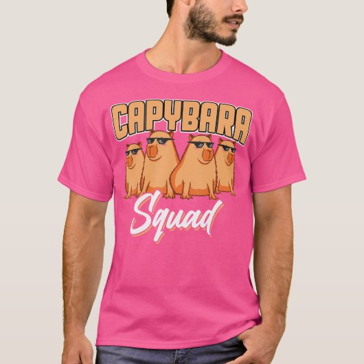 Capybara Squad T-shirt (Voorkant)