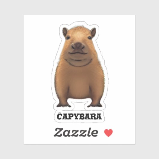 Capybara Sticker (Vel)