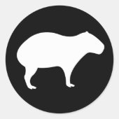 Capybara Sticker (Voorkant)