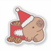 Capybara Sticker (Voorkant)