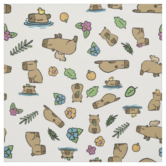 Capybara Stof (Swatch)