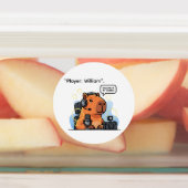 Capybara Streamer Sticker – Custom Gamer Design (Aangebracht)