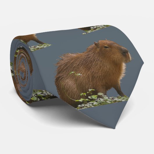 Capybara Stropdas (Opgerold)