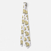 Capybara Stropdas (Achterkant)