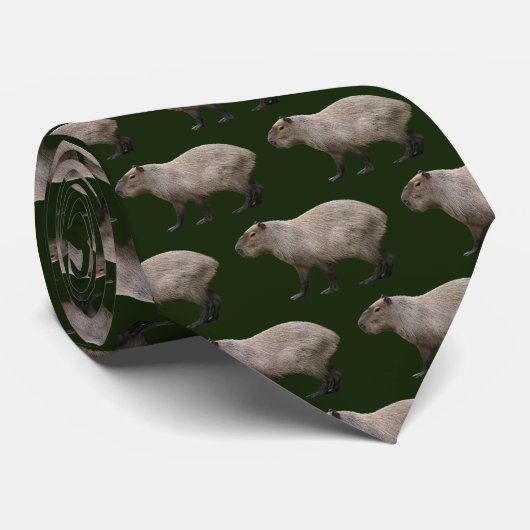 Capybara Stropdas (Opgerold)