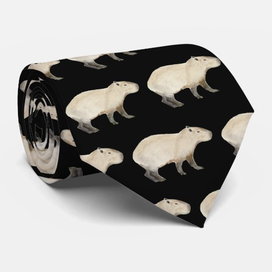 Capybara Stropdas (Opgerold)