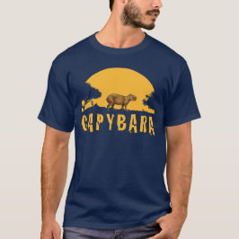 Capybara Sunset T-shirt