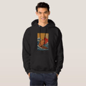 Capybara Surfing Hoodie (Voorkant volledig)