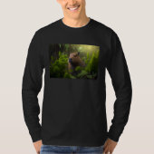 Capybara surrounded by plants t-shirt (Voorkant)