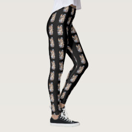 Capybara Sweets Donuts Cupcakes snoepjes Leggings
