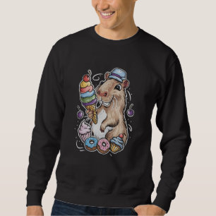 Capybara Sweets Donuts Cupcakes snoepjes Trui
