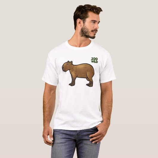 Capybara T-shirt (Voorkant volledig)
