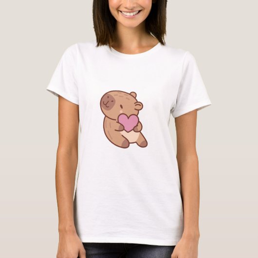 Capybara T-shirt (Voorkant)