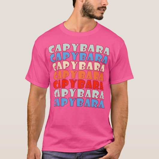 Capybara T-shirt (Voorkant)