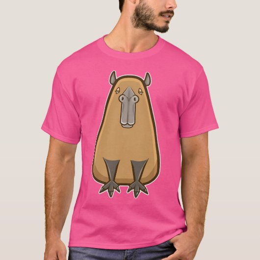 Capybara T-shirt (Voorkant)