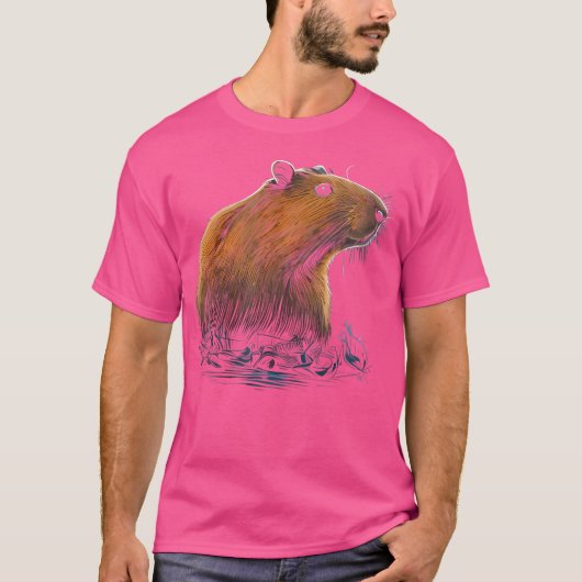 Capybara T-shirt (Voorkant)