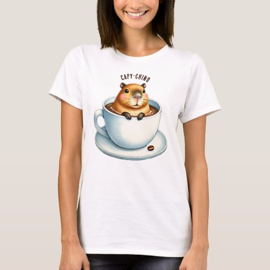 Capybara T-Shirt (Voorkant)