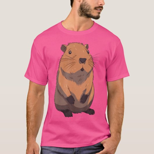 Capybara T-shirt (Voorkant)