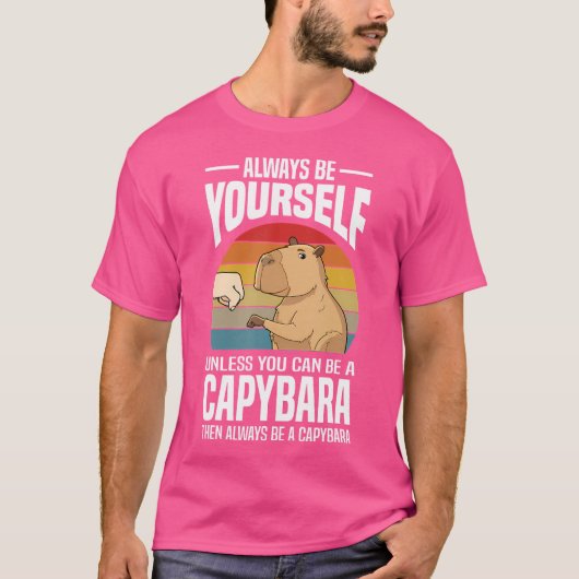 Capybara T-shirt (Voorkant)
