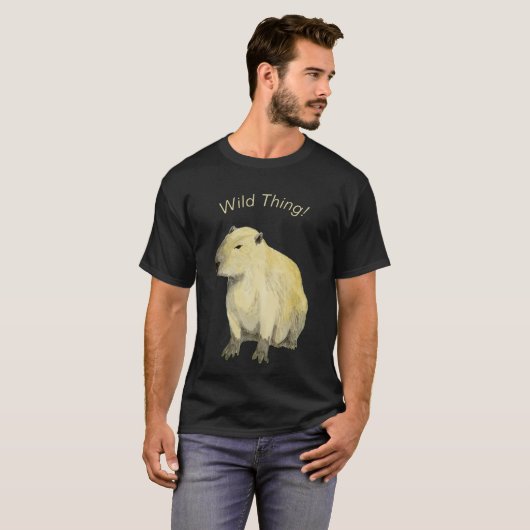 Capybara T-shirt (Voorkant volledig)
