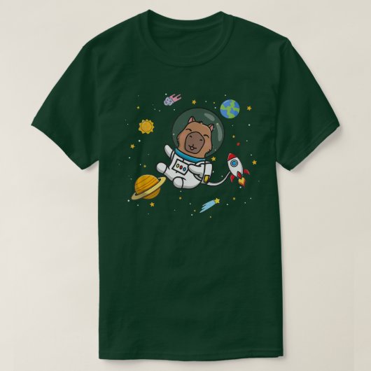 Capybara t-shirt (Design voorkant)