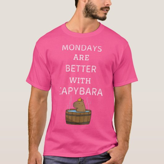 Capybara T-shirt (Voorkant)
