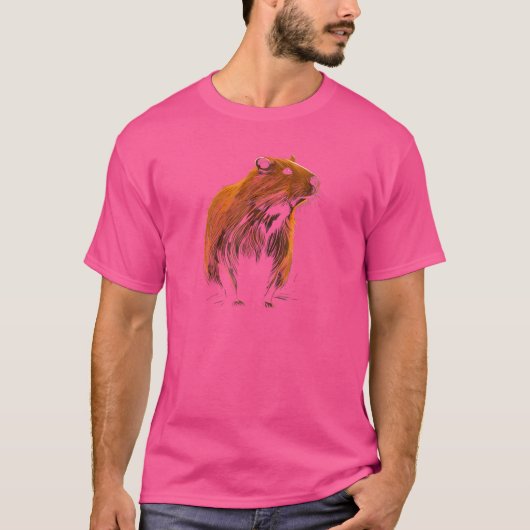 Capybara T-shirt (Voorkant)