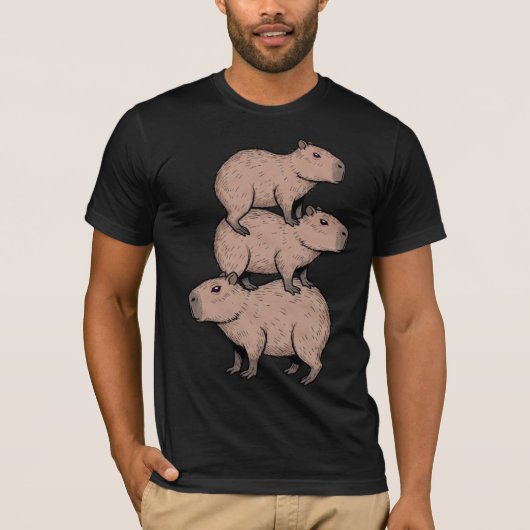 Capybara T-Shirt (Voorkant)