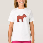 Capybara T-shirt (Voorkant)