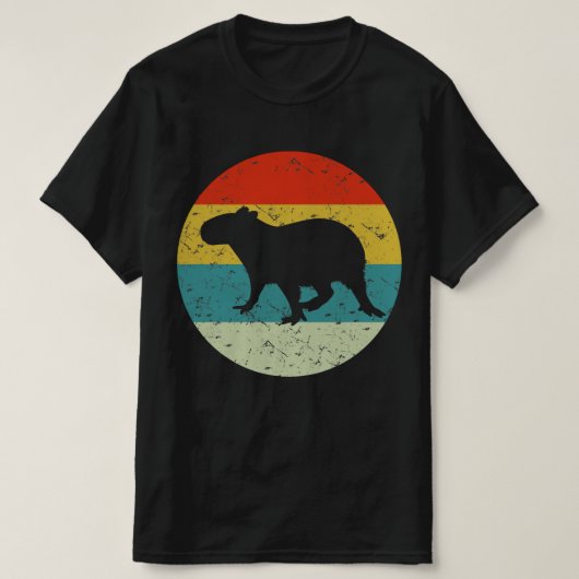 capybara t-shirt (Design voorkant)