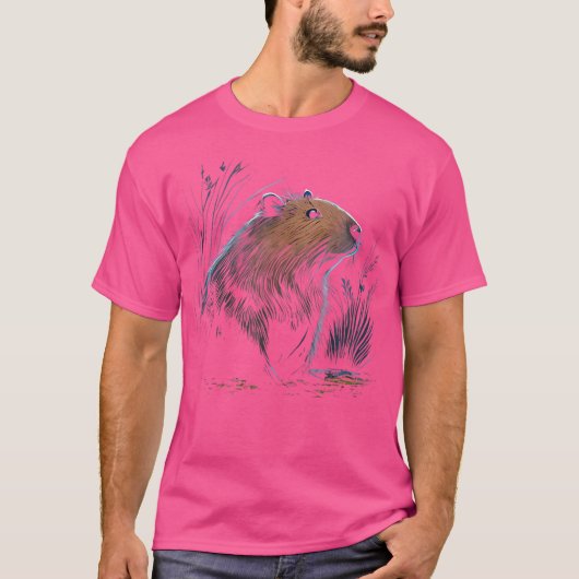 Capybara T-shirt (Voorkant)
