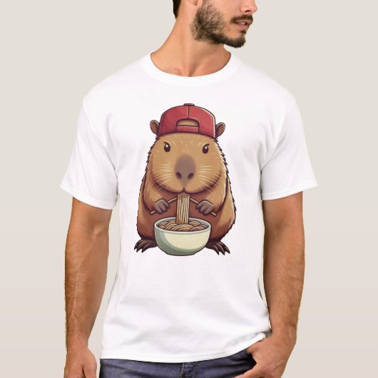 Capybara T-Shirt (Voorkant)