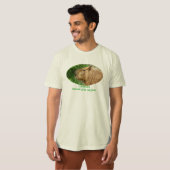 Capybara T show houdt van de liefste knaagdiertjes T-shirt (Voorkant volledig)