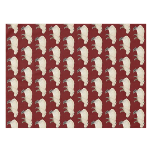 Capybara Tablecloth Tafelkleed (Voorkant (Horizontaal))