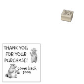 CAPYBARA THANKS  RUBBERSTEMPEL (Gestempeld)