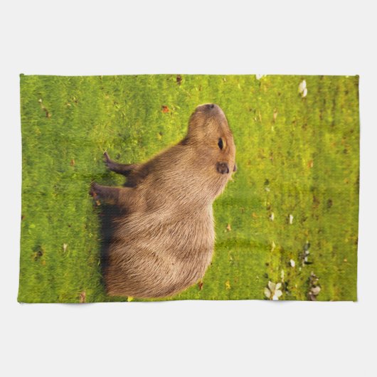 Capybara Theedoek (Horizontaal)