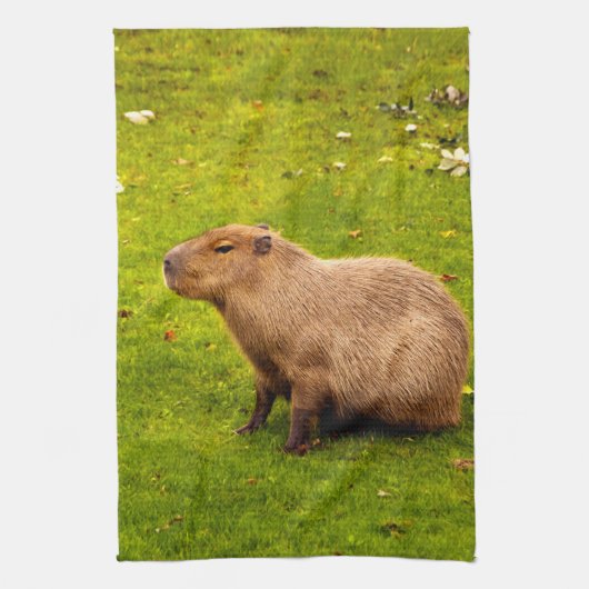 Capybara Theedoek (Verticaal)