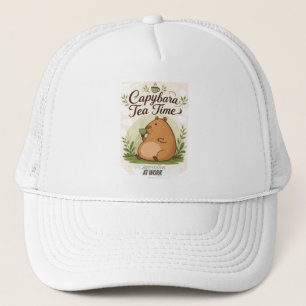 Capybara Theetijd Schattige Capybara die Thee Dr Trucker Pet
