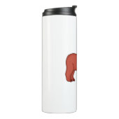 Capybara Thermosbeker (Gedraaid links)