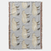 Capybara Throw Blanket Deken (Voorkant Verticaal)