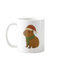 Capybara tijdens de kerst