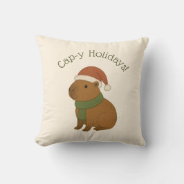 Capybara tijdens de kerst kussen