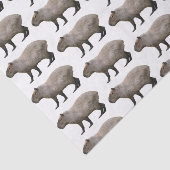 Capybara Tissuepapier (Detail)