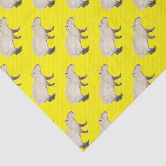 Capybara Tissuepapier (Detail)