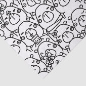 Capybara Tissuepapier (Detail)