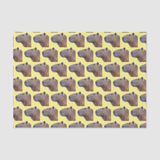 Capybara Tissuepapier (Voorkant)